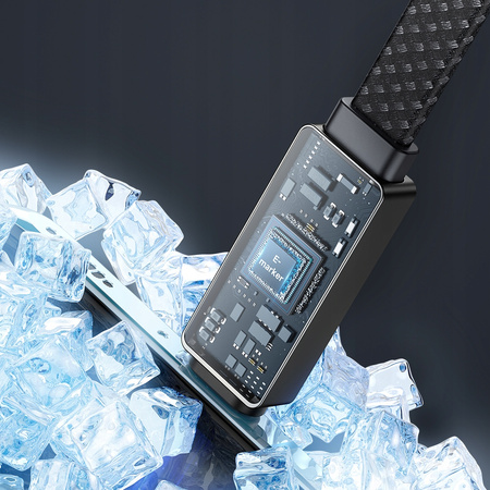 MCDODO USB-C FAST CHARGING CABLE FOR SAMSUNG APPLE USB TYPE C 100W 1M LED