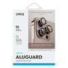 UNIQ SZKŁO OCHRONNE DO OBIEKTYWU IPHONE 16 PRO 6.3 16 PRO MAX 6.9 ALUMINIUM