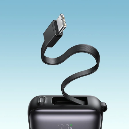 JOYROOM POWERBANK JR-PBF27 10000MAH 22.5W Z WBUDFANYMI KABLAMI USB-C