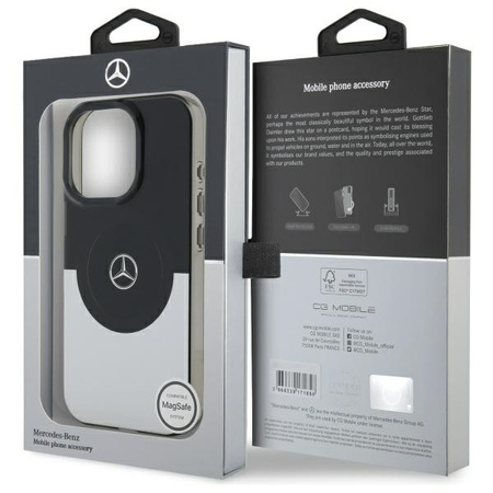 MERCEDES ETUI DO IPHONE 16 PRO 6.3 HARDCASE DOUBLE LAYER BICOLOR DO MAGSAFE
