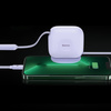 Baseus Traction Series zwijany kabel 3 w 1 USB Typ C - micro USB / USB Typ C / Lightning Power Delivery 100W 1,7m fioletowy (CAQY000005)