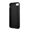 Etui Guess GUHCI8PSATPK na iPhone 7 / 8 / SE 2020 / SE 2022 hardcase - czarne Saffiano Triangle Logo Cardslot