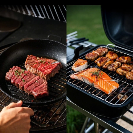 Termometr kuchenny Meatmeet S Pro z aplikacją Bluetooth/WiFi do grilla piekarnika wędzarni - szary