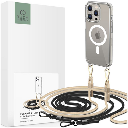 TECH-PROTECT FLEXAIR CHAIN DO IPHONE 15 PRO DO MAGSAFE ANTYPOWIETRZNE