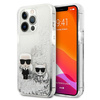 KARL LAGERFELD POKROWIEC DO IPHONE 13 PRO MAX LIQUID GLITTER KARL&CHOUPETTE