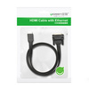 Ugreen dwukierunkowy kabel przewód HDMI - DVI 2m czarny (HD106)