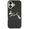 Etui Karl Lagerfeld IML Choupettes Karl  Script Logo MagSafe do iPhone Air czarny
