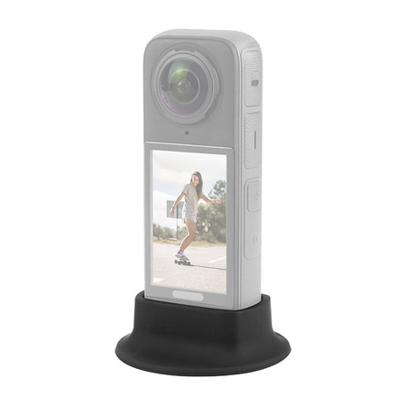 PULUZ SILIKONOWA PODSTAWKA DO INSTA360 X4 ZABEZPIECZENIE PRZECIWPOŚLIZGOWE