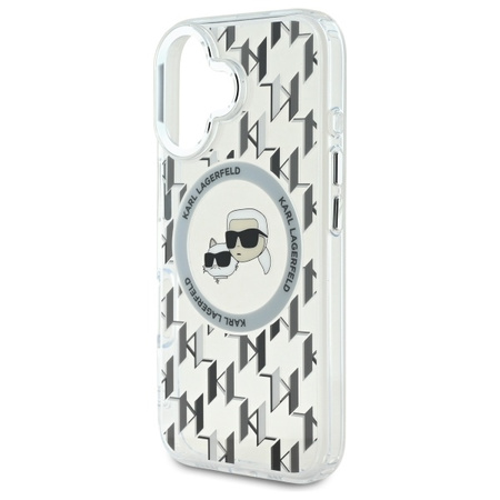 KARL LAGERFELD ETUI HARDCASE DO IPHONE 16 DO MAGSAFE MONOGRAM KARL
