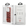 Guess GUHCP13LHSLEOR iPhone 13 Pro / 13 6,1" czerwony/red hardcase Leopard