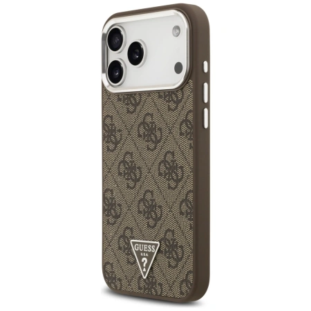 GUESS ETUI 4G TRIANGLE LOGO MAGSAFE DO IPHONE 17 PRO MAX ELEGANCKA OCHRONA