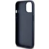 Etui Guess 4G Triangle Metal Logo na iPhone 15 Plus / 14 Plus - niebieskie