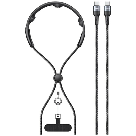 USAMS KABEL USB C PRZEWÓD DO TELEFON LAPTOP SZYBKIE ŁADOWANIE 100W