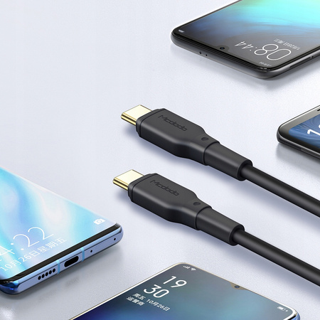 MCDODO KABEL USB-C SZYBKIE ŁADOWANIE DO SAMSUNG APPLE USB TYP C 5A 240W 1M