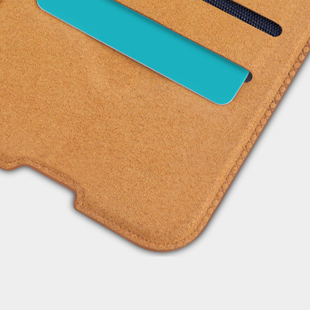 Nillkin Qin Case etui do Xiaomi Redmi Note 11 Pro+ (China) / Redmi Note 11 Pro (China) / Mi11i HyperCharge osłona na aparat kabura pokrowiec obudowa z klapką czarny