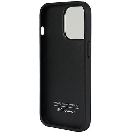 Etui Audi Synthetic Leather na iPhone 13 Pro / 13 - czarne AU-TPUPCIP13P-TT/D1-BK