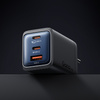 MCDODO SZYBKA ŁADOWARKA SIECIOWA ZASILACZ KOSTKA 3X USB-C PD USB 67W BIAŁA