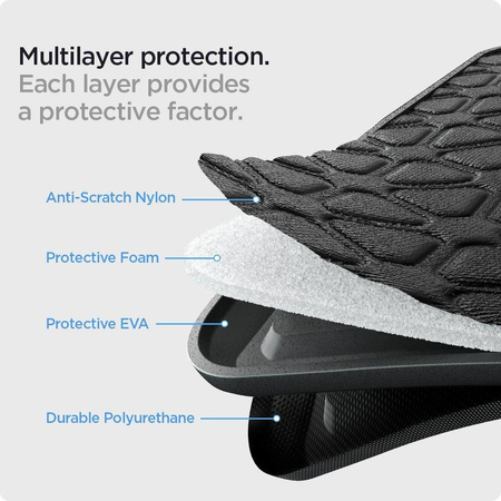 SPIGEN RUGGED ARMOR POUCH ”PRO” LAPTOP 15-16 BLACK