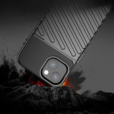 HURTEL ELASTYCZNE POKROWIEC THUNDER CASE DO IPHONE 13 MINI OCHRONA PANCERNA