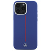 MERCEDES ETUI HARDCASE DO IPHONE 16 PRO MAX 6.9 SILICONE RED STRIPE