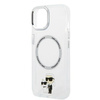 Karl Lagerfeld KLHMP14MHNKCIT iPhone 14 Plus 6,7" hardcase transparent Iconic Karl&Choupette Magsafe