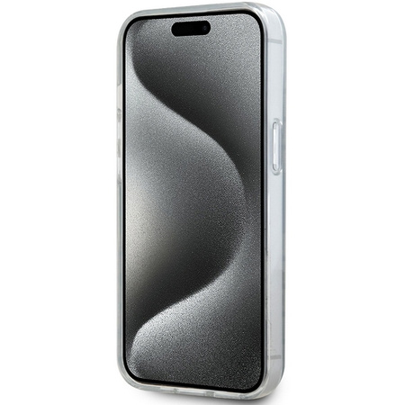 DKNY ETUI HARDCASE DO IPHONE 14 15 13 6.1 IML MONO STRIPE DO MAGSAFE