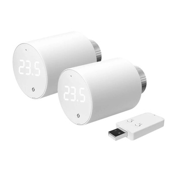 SHELLY GŁOWICA WIFI BLUETOOTH Z CENTRALKĄ DO OGRZEWANIA 2 SZTUKI RADIATORÓW