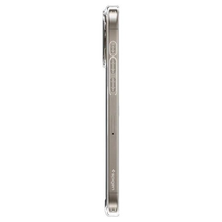 Etui Spigen Ultra Hybrid Mag z MagSafe na iPhone 15 Pro Max - tytan naturalny (wzór Zero One)