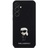 Etui Karl Lagerfeld Silicone Ikonik Metal Pin na Samsung Galaxy S23 FE - czarne