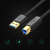 Ugreen kabel przewód do drukarki USB-A - USB-B 5Gb/s 2m czarny (US210)