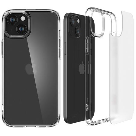 Etui Spigen Ultra Hybrid do iPhone 15 Plus - przezroczyste