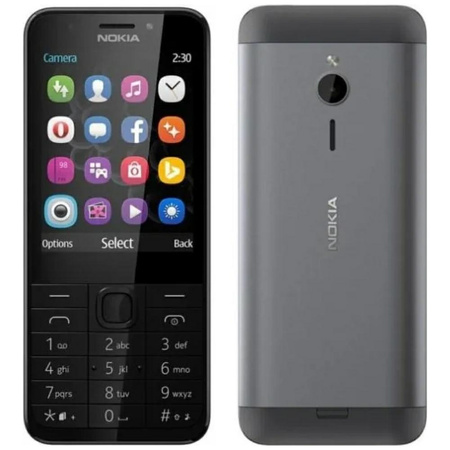Telefon Nokia 230 TA-1609 DS czarny