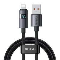 MCDODO KABEL Z WYŚWIETLACZEM USB LIGHTNING 36W 1M DO IPHONE X 11 12 13 14