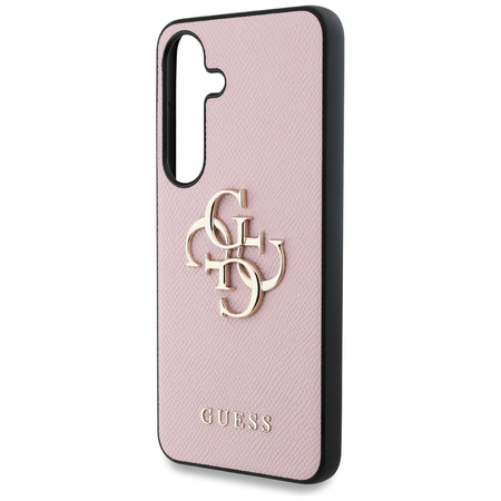 GUESS ETUI TPU DO SAMSUNG GALAXY S25 GRINED LOGO SMALL BIG 4G CLASSIC LOGO