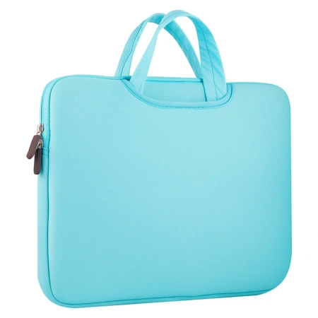 Uniwersalne etui torba na laptopa 15,6'' tablet organizer na komputer jasnoniebieski