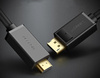 Ugreen jednokierunkowy kabel z DisplayPort na HDMI 4K 30 Hz 32 AWG 2 m czarny (DP101 10202)