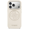 Etui Guess Perforated 4G MagSafe do      iPhone 17 Pro beżowy