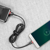 BASEUS KABEL USB DO MICRO USB DO TELEFON TABLET 2A 3M MOCNY CZARNY CZERWONY