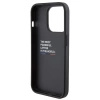 Etui BMW Grip Stand Smooth & Perforated na iPhone 15 Pro Max - czarne