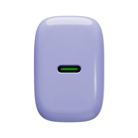 Ładowarka sieciowa Puro Pro Lite 30W USB-C  - fioletowa