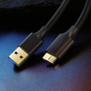 Ugreen kabel przewód USB-A 3.0 - Micro USB-B SuperSpeed 5Gb/s 1m czarny (US130)