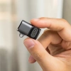 WOZINSKY PRZEJŚCIÓWKA USB-C DO SMARTWATCH GARMIN SZARY, WYSOKA