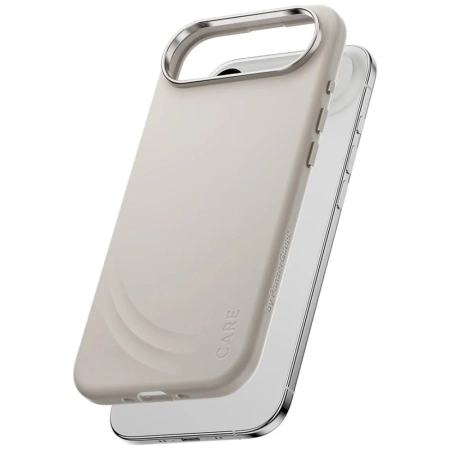 Etui CARE by PanzerGlass FLOW MagSafe na iPhone Air - beżowy