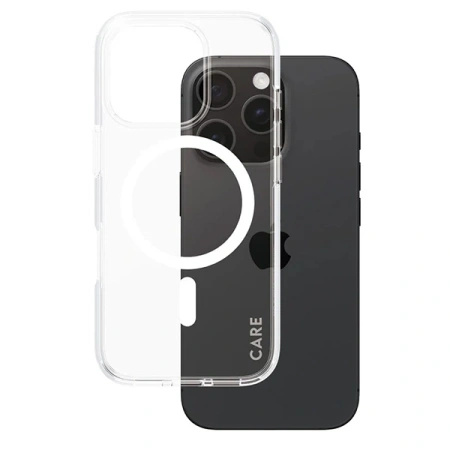 CARE by PanzerGlass Flagship Case iPhone 16 Pro 6.3 czarny/black MagSafe 1346