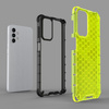 Honeycomb etui pancerny pokrowiec z żelową ramką Samsung Galaxy A32 5G zielony