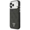 GUESS ETUI 4G TRIANGLE LOGO MAGSAFE DO IPHONE 17 PRO MAX LUKSUSOWA OCHRONA