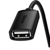 Przedłużacz kabel USB 2.0 0.5m Baseus AirJoy Series - czarny