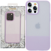 Kingxbar Plain Series etui pokrowiec do iPhone 13 Pro Max silikonowa obudowa fioletowy