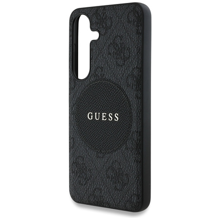 GUESS ETUI 4G ROUND PATCH CLASSIC LOGO DO SAMSUNG GALAXY S25 MAGNETYCZNE