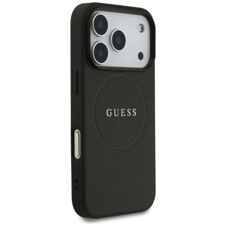 GUESS ETUI GRAINED RING MAGSAFE DO IPHONE 17 PRO POKROWIEC MAGNETYCZNY